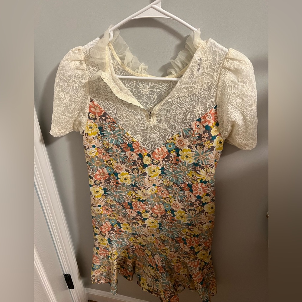 Floral dress for summer